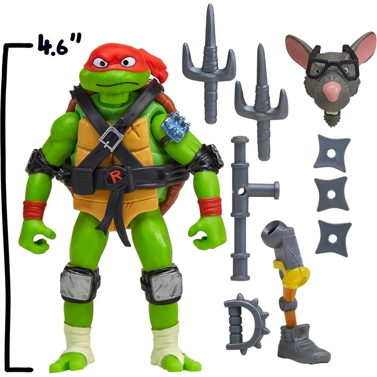 Mix 'N Match Raphael Action Figure, Teenage Mutant Ninja Turtles, 1 Count - Image 2