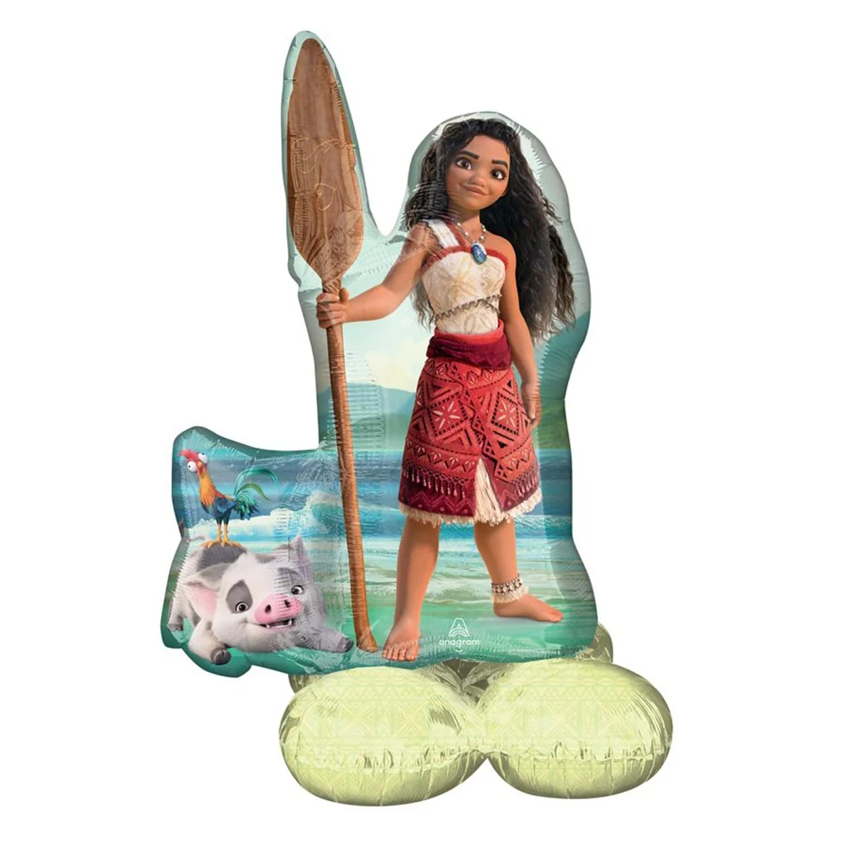 Moana Airloonz Standing Air-Filled Balloon, 39 Inches, 1 Count