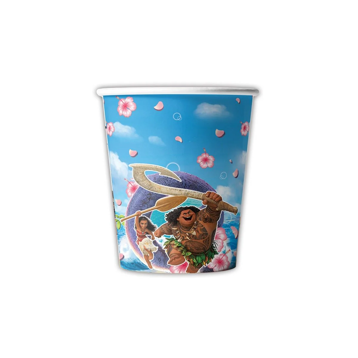Moana Polynesian Adventurer Birthday Paper Cups, 10 Count