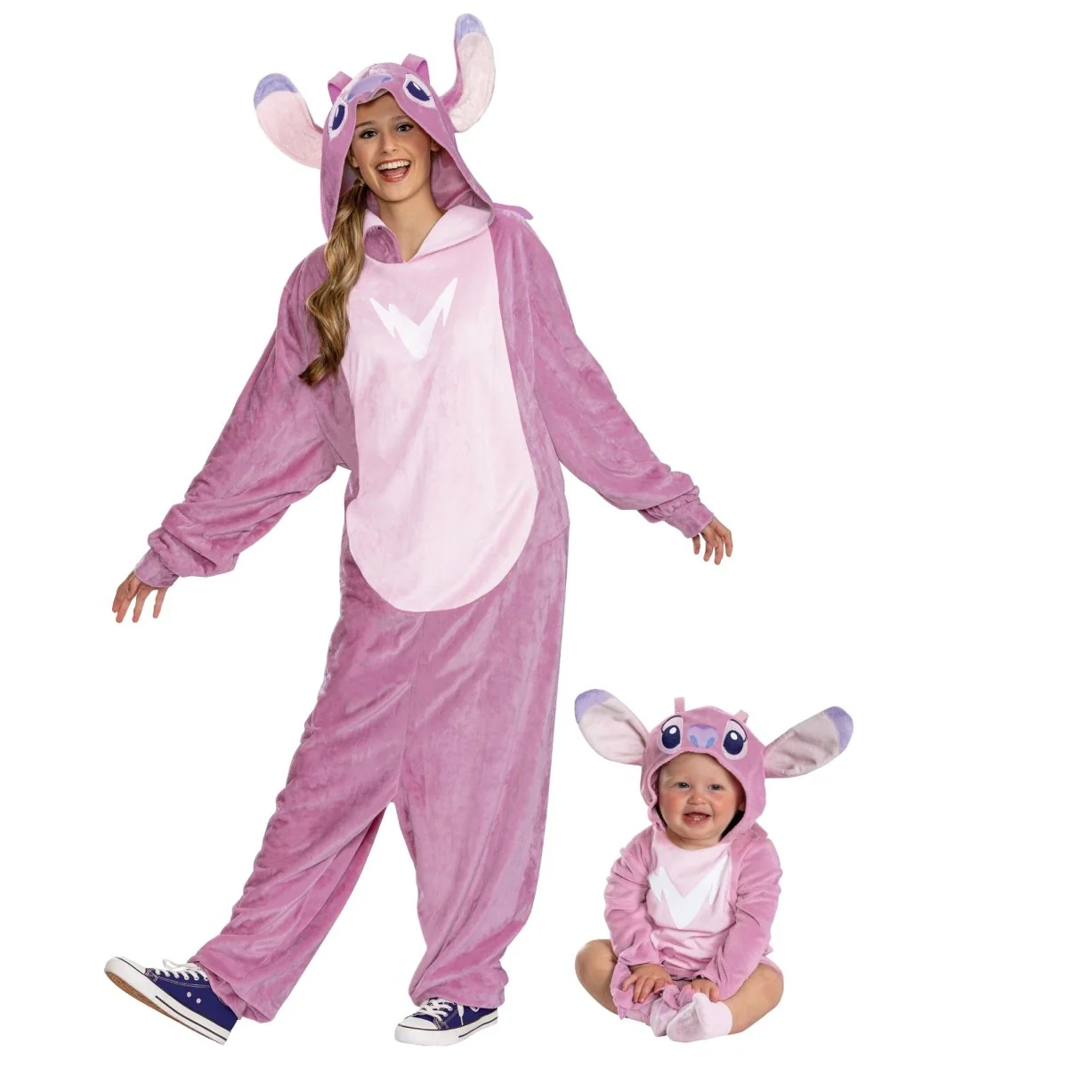 Mommy and Me Angel Costumes, Stitch