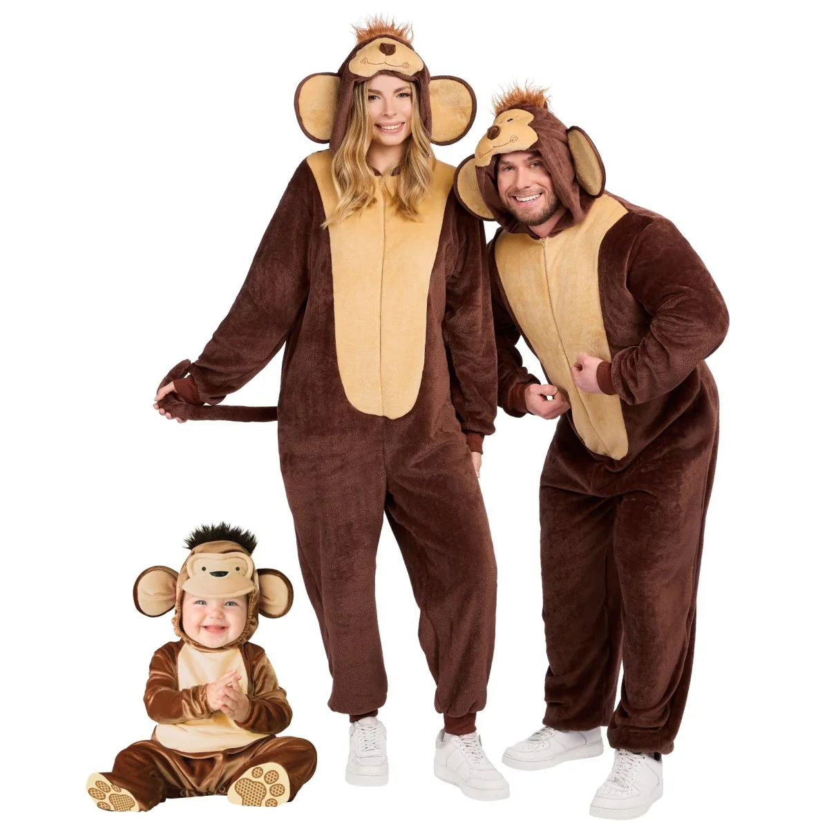 Mommy and Me Monkey Costumes