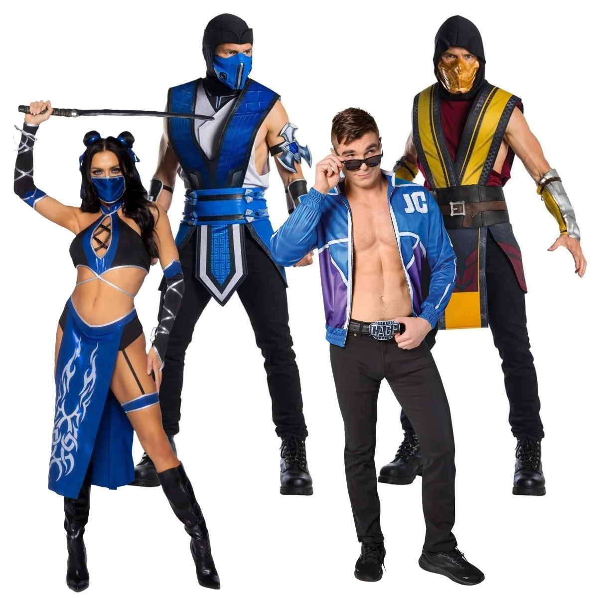 Mortal Kombat Group Costumes