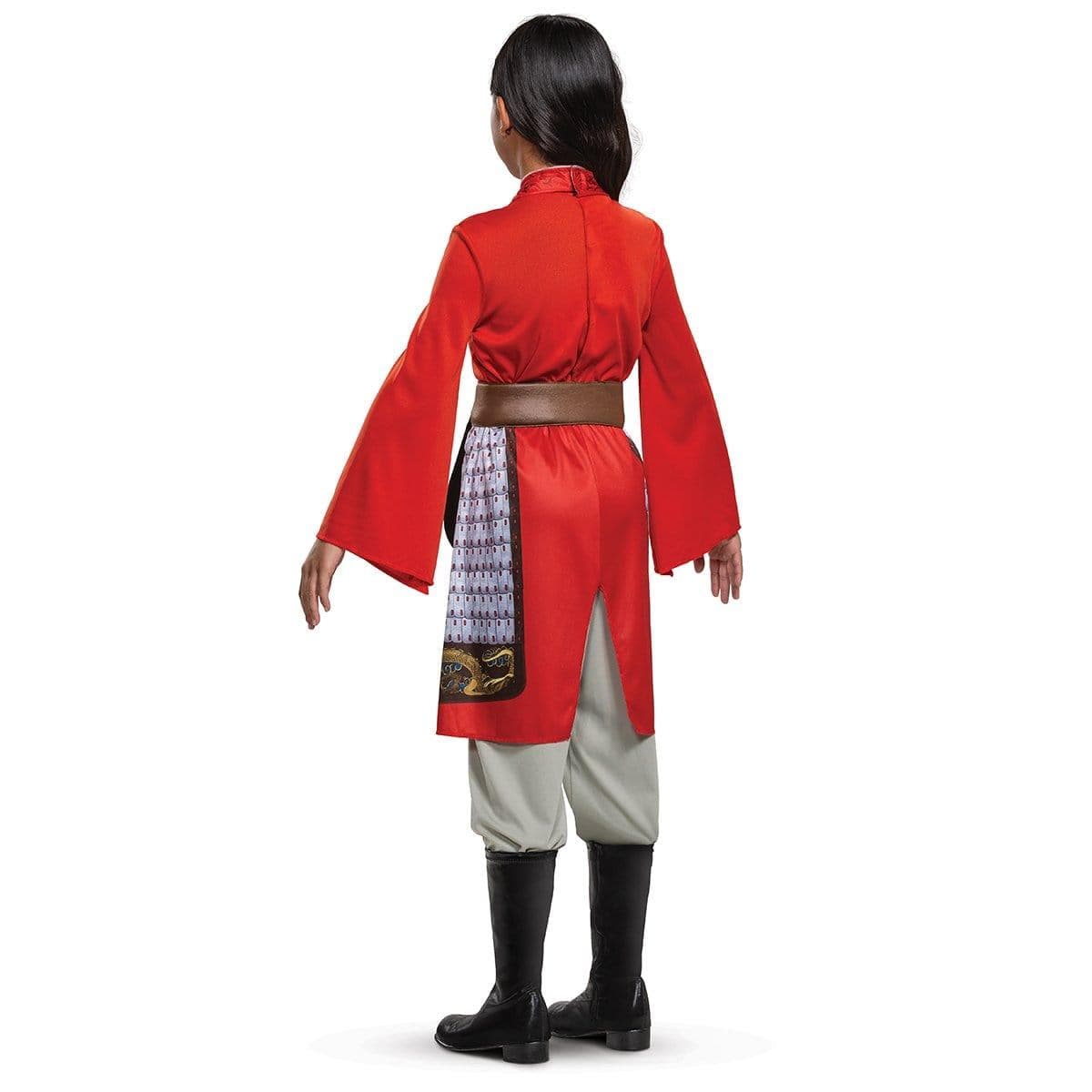 Mulan Hero Dress for Kids, Mulan, Red Dress - Image 2