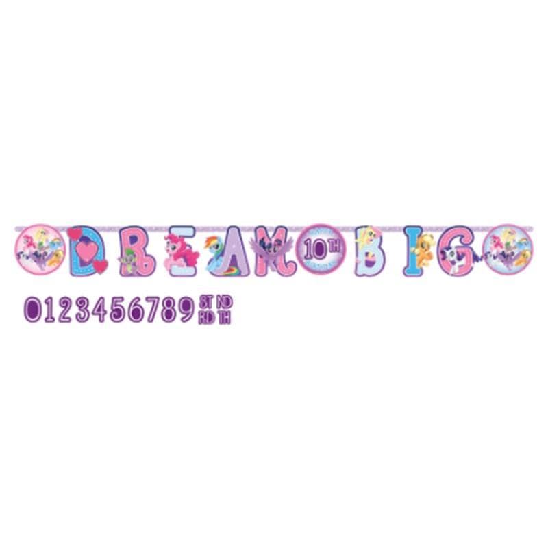 My Little Pony jumbo customizable banner