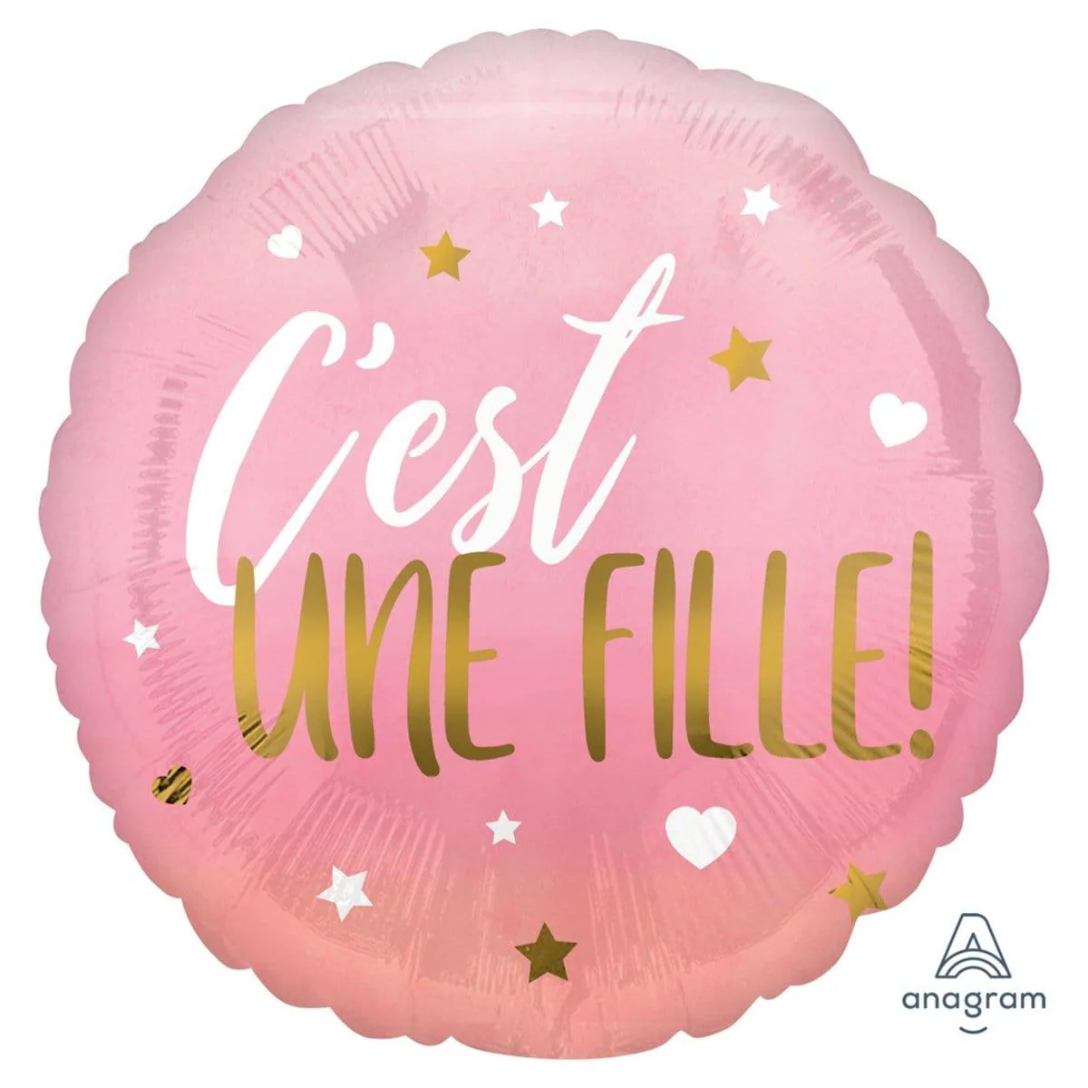 Mylar 18 in. - C'est Une Fille !