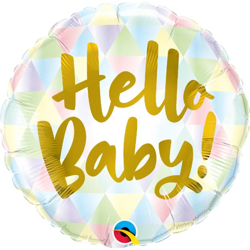 Hello Baby! Foil Balloon, 18 Inches