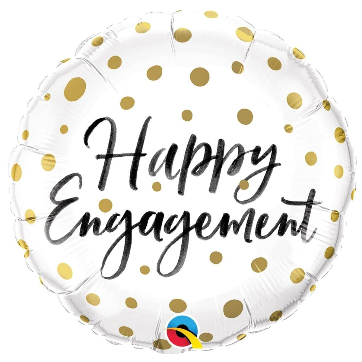 Happy Engagement Foil Balloon, 18 Inches