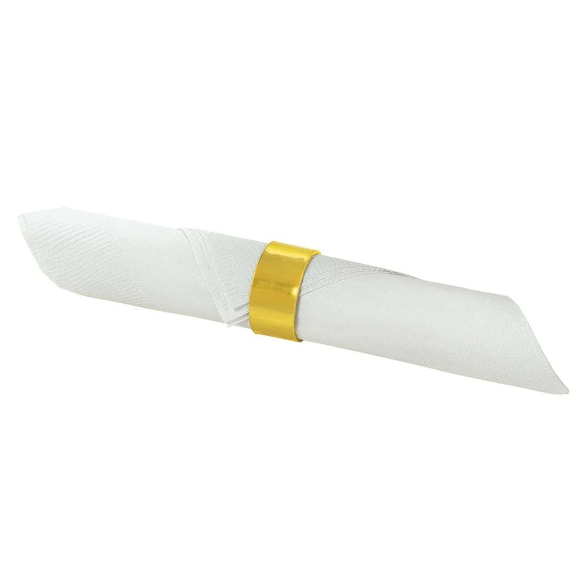 Napkin Rings - Gold 8/pkg.