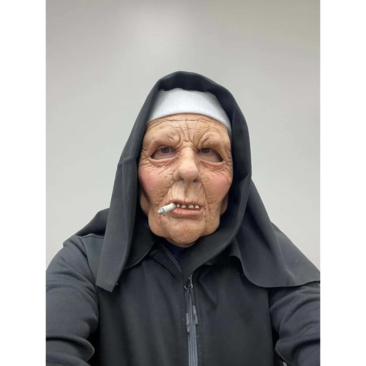 Nasty Habit A Nun Gone Bad Mask for Adults, 1 Count - Image 3