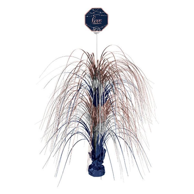 Navy Bride - Spray Centerpiece
