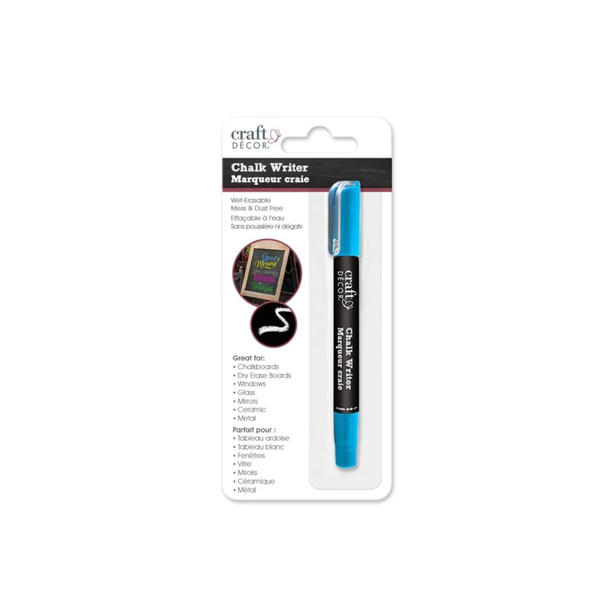Neon Blue Chalk Writer Blister, 1 Count - Image 3