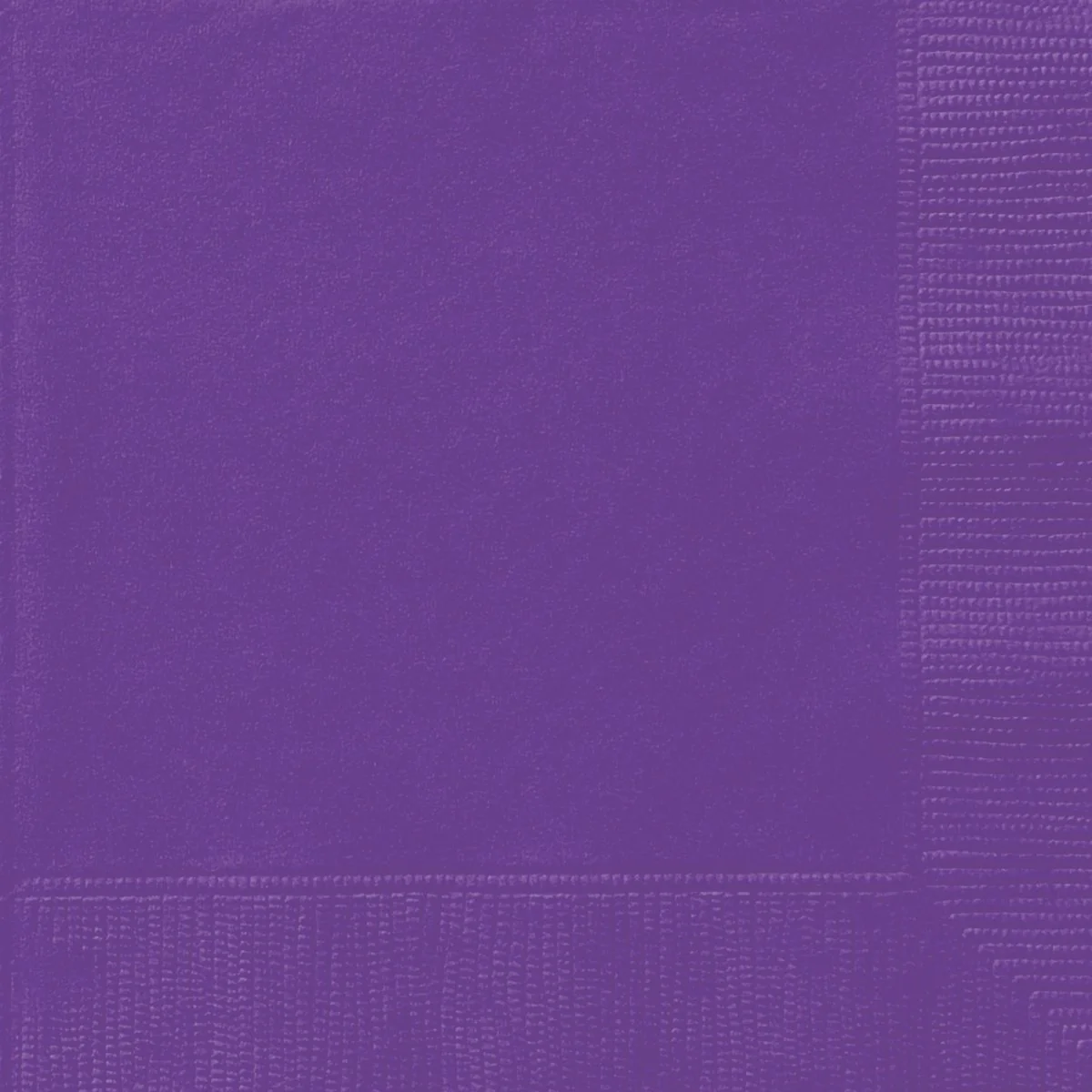 Neon Purple Large Lunch Napkins, 40 Count