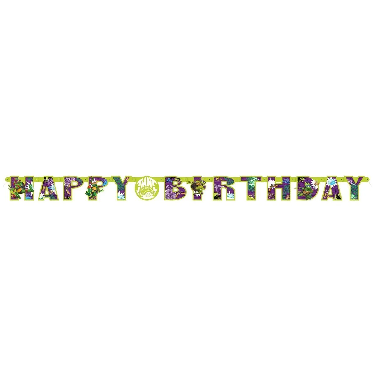 Ninja Turtles Basic Decoration Party Supplies Kit, 8 Guests - Image 3