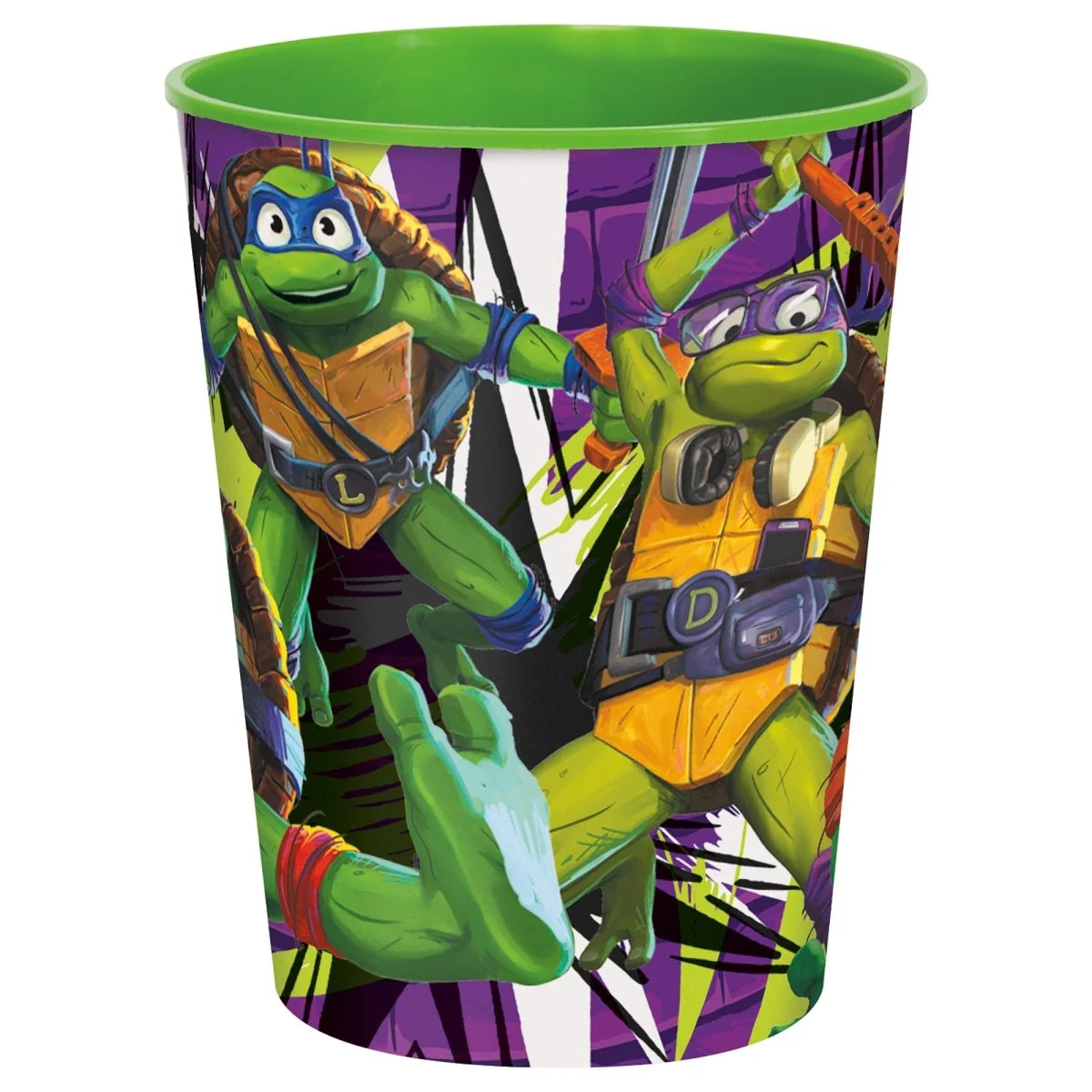 Ninja Turtles: Mutant Mayhem Birthday Green Favour Cup, 16 Oz, 1 Count
