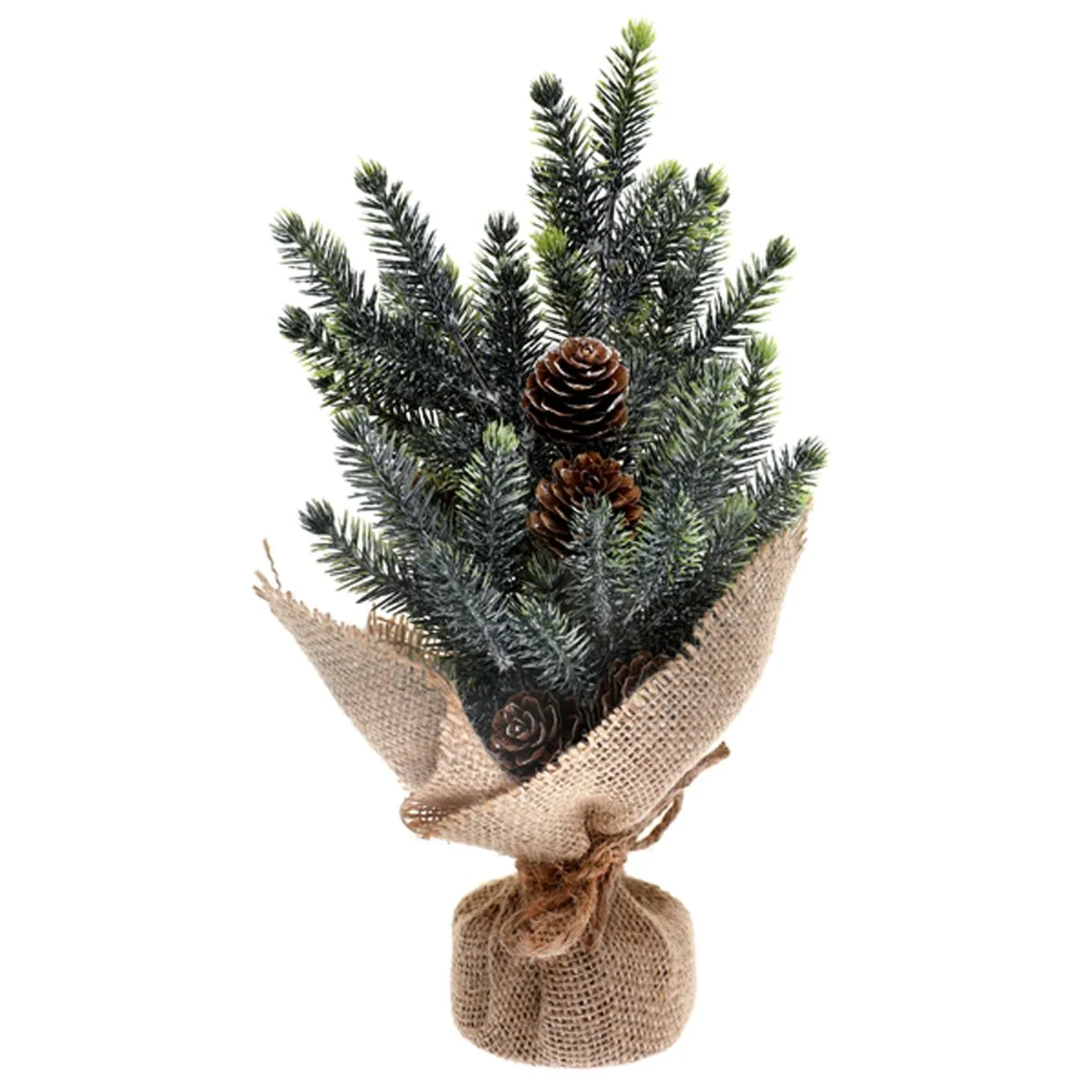 Noël Vert Small Tree Centerpice, 10 Inches