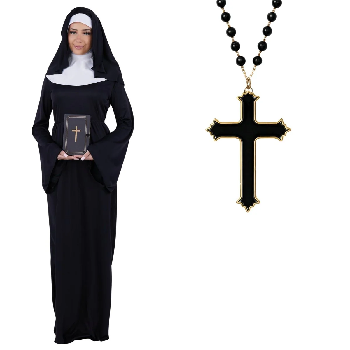 Nun Costume Kit for Adults