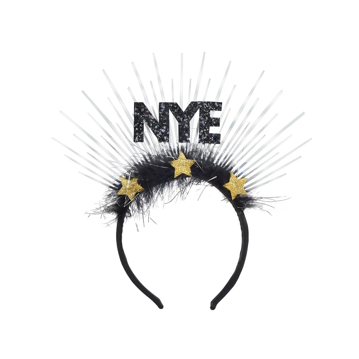 NYE Spray Headband, 11 Inches, 1 Count
