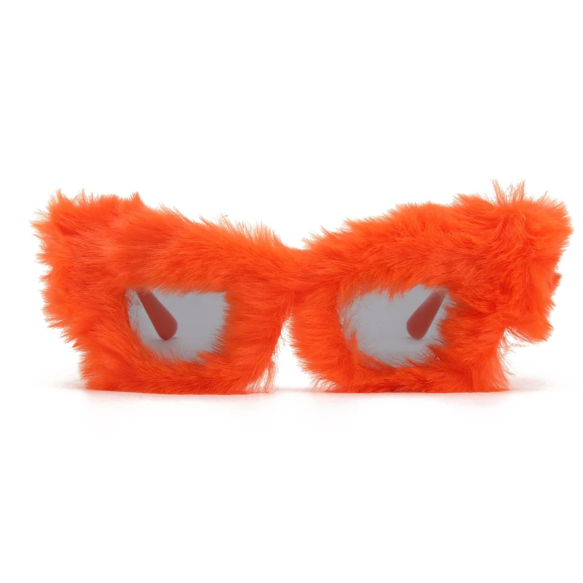 Orange Fur Sunglasses for Adults