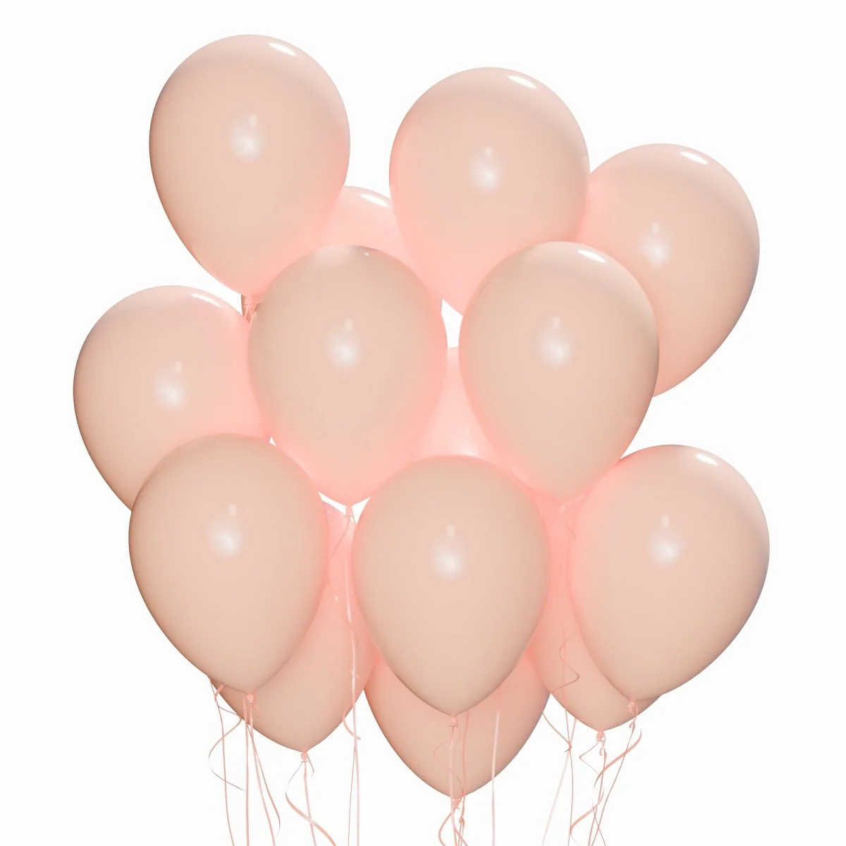 Orange Latex Balloon 12 Inches, Macaroon Collection, 72 Count