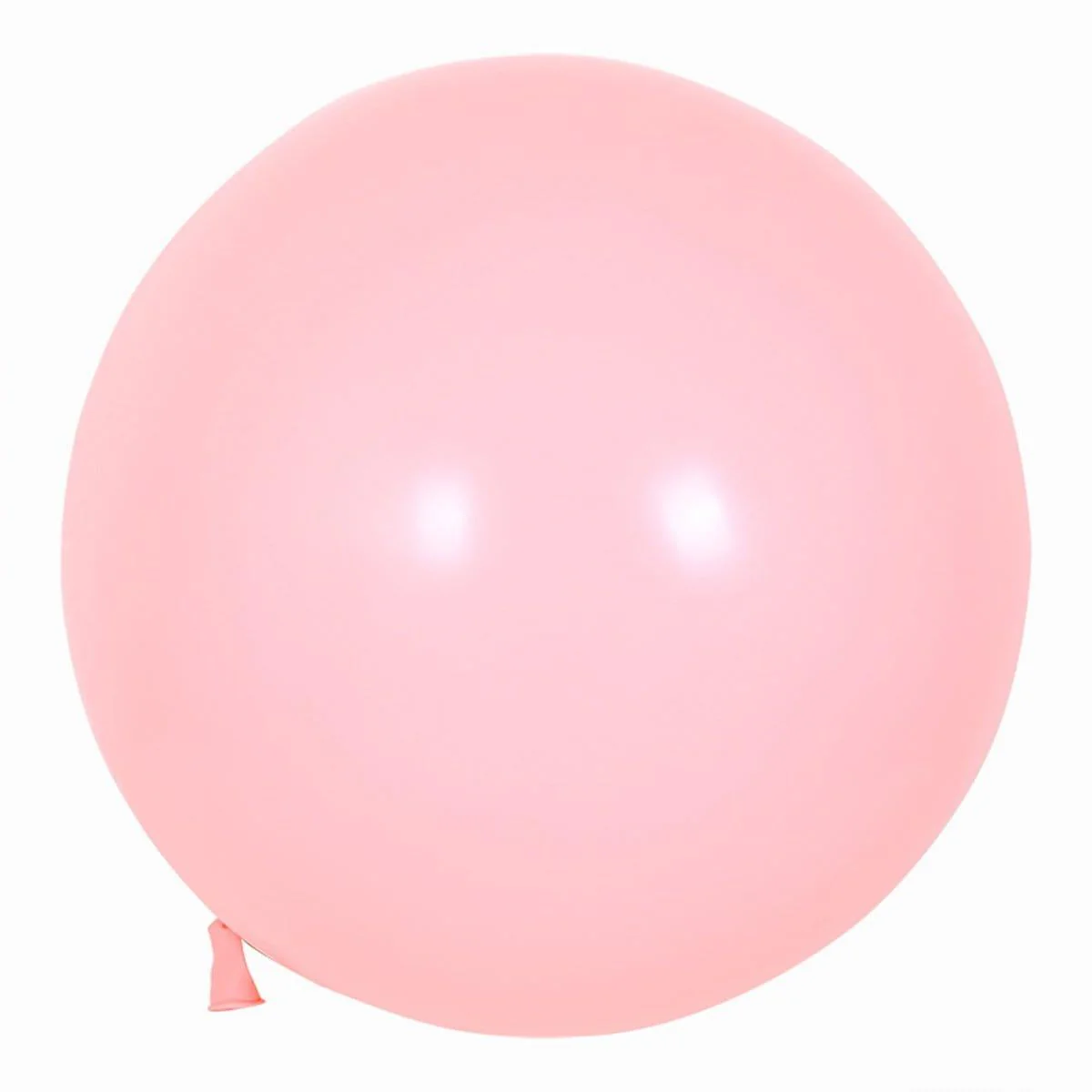 Orange Latex Balloon 36 Inches, Macaroon Collection, 2 Count - Image 2