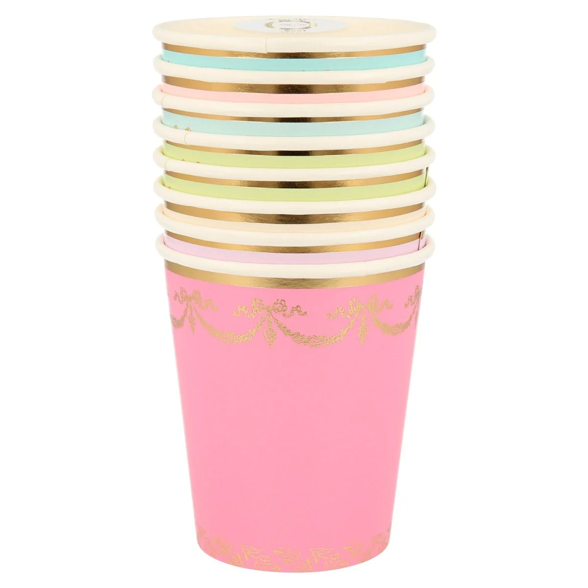 Party Paper Cups, Ladurée, 9 Oz, 8 Count - Image 2