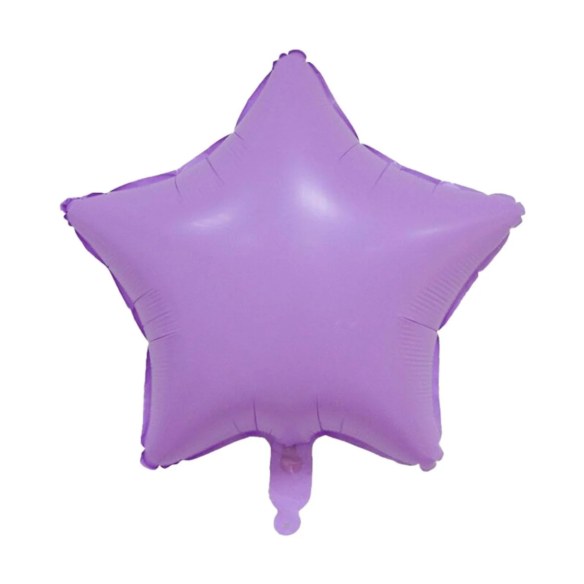 Pastel Light Purple Star Shaped Foil Balloon, 18 Inches, 1 Count