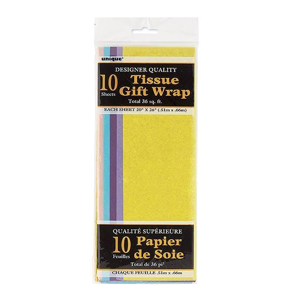 Pastel Tissue Sheets
