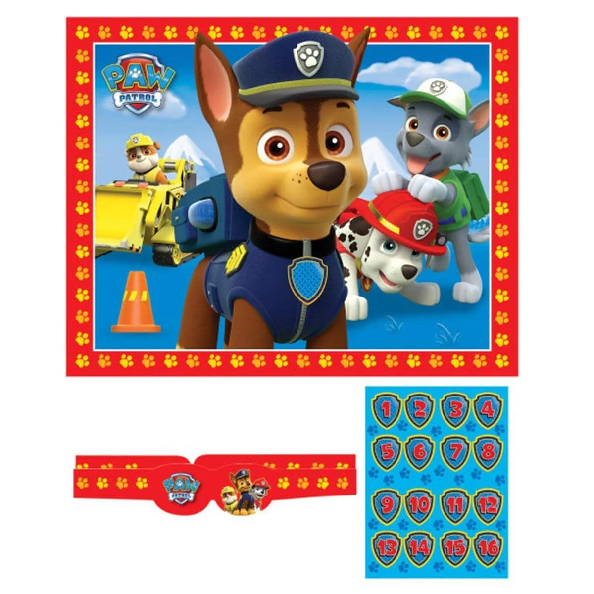 Paw Patrol party game