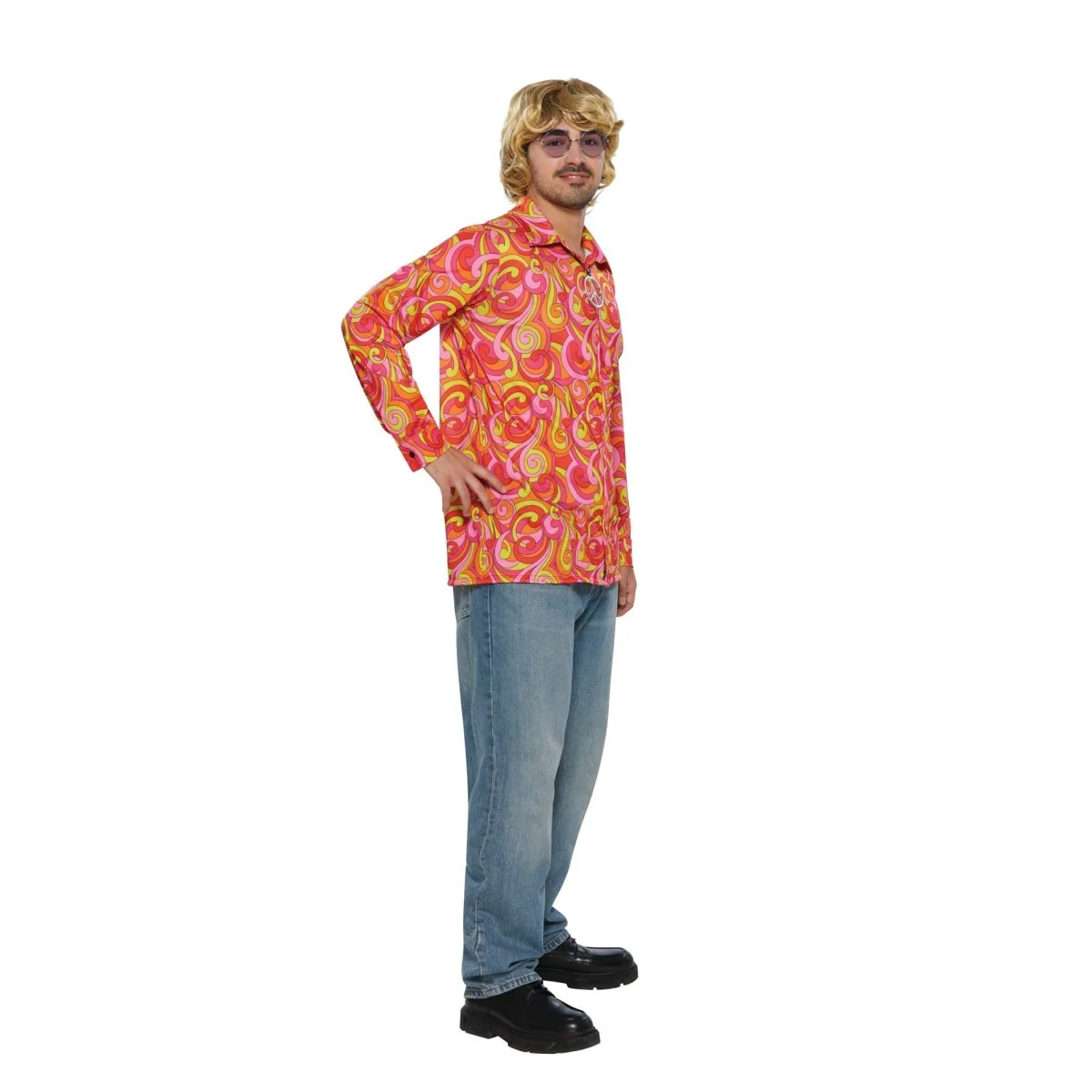 Peace N Love Retro Shirt for Adults - Image 2