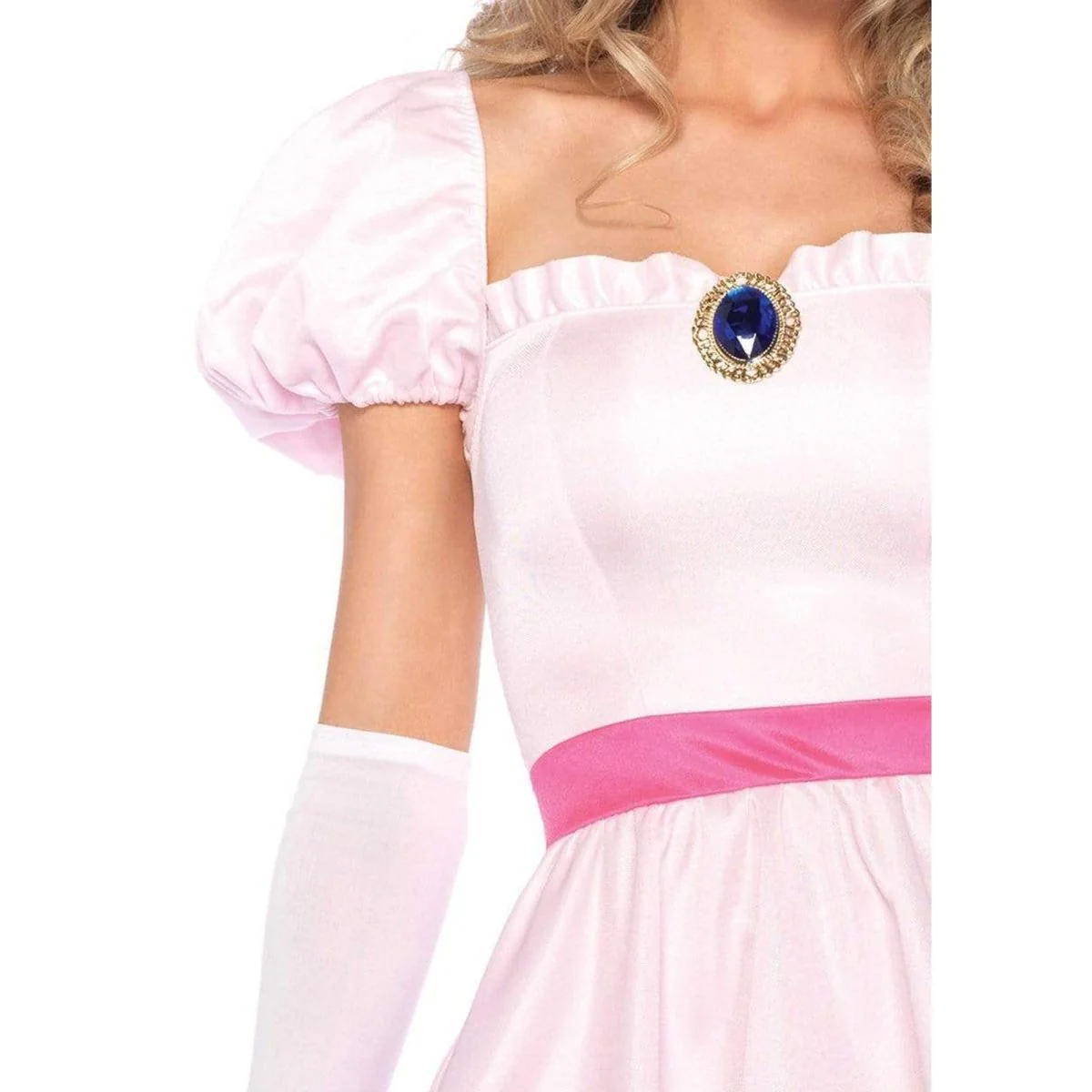 Peachy Pink Princess Costume for Adults, Pink Dress - Image 3