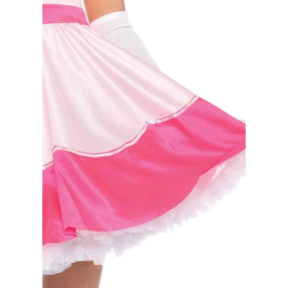 Peachy Pink Princess Costume for Adults, Pink Dress - Image 4