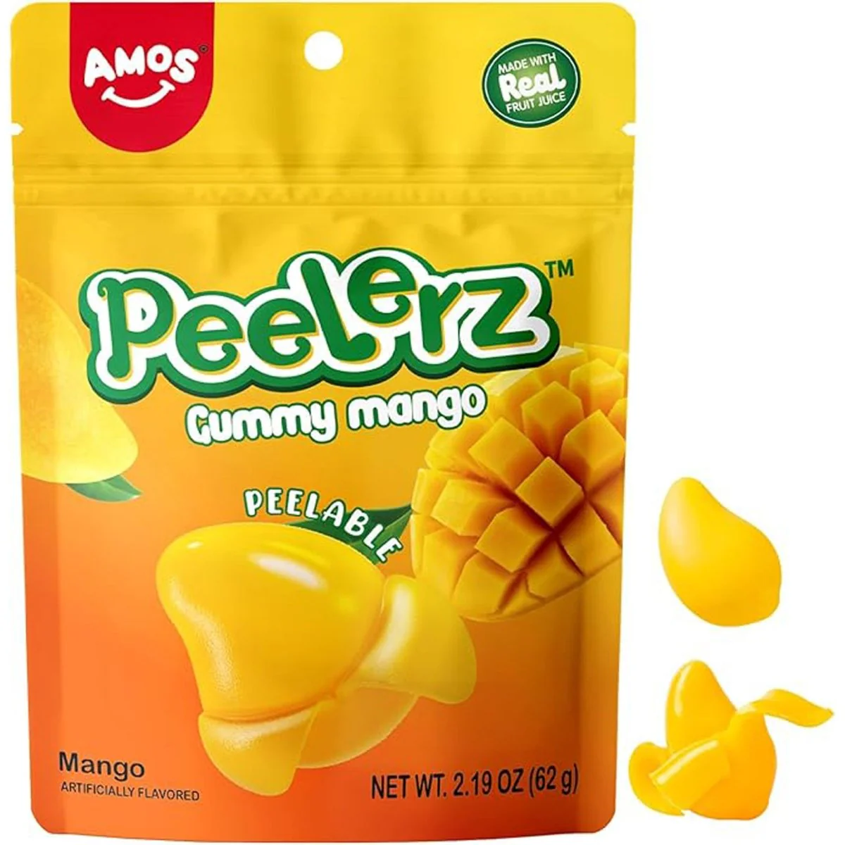 Peelerz Gummy Mango, 170g, 1 Count