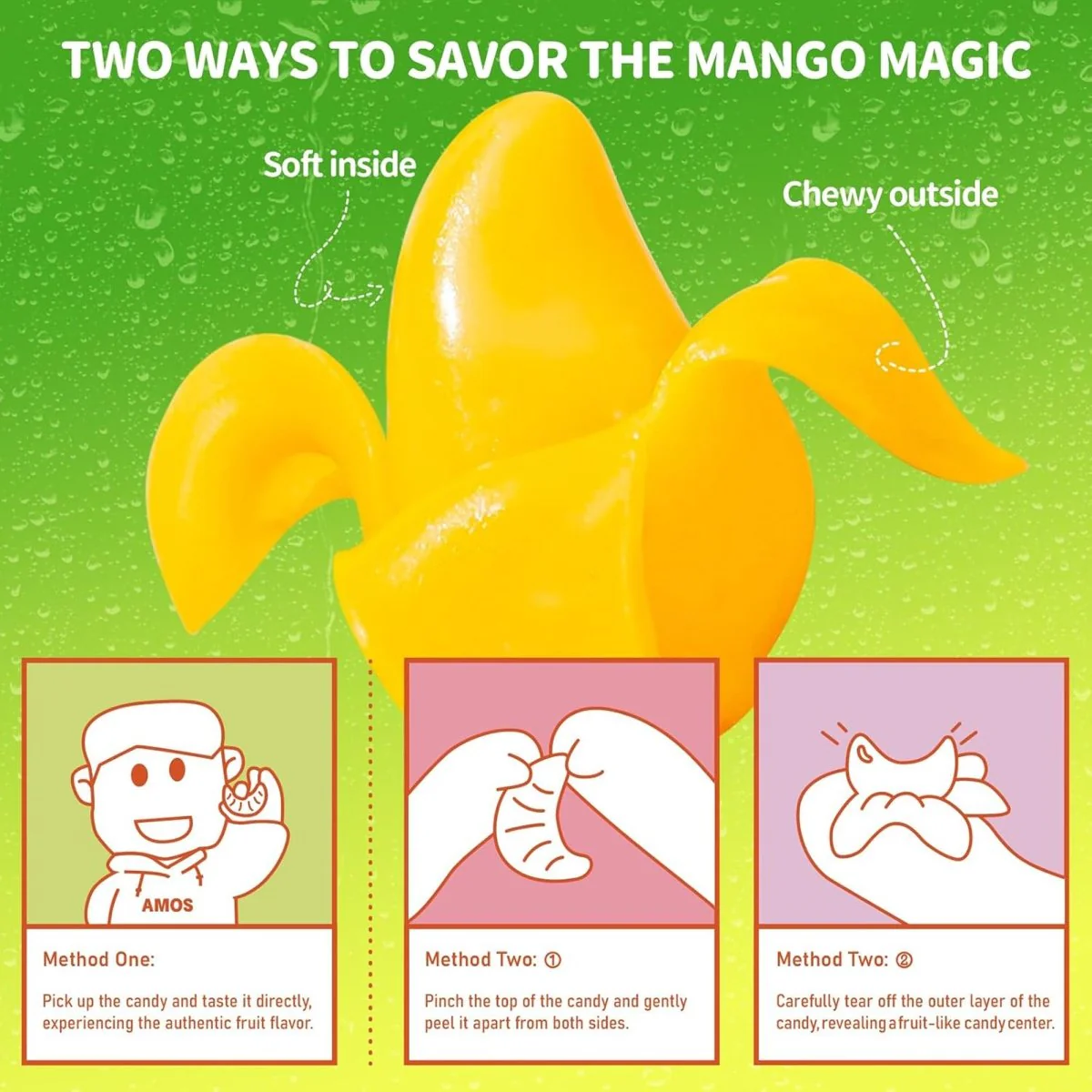 Peelerz Gummy Mango, 170g, 1 Count - Image 3