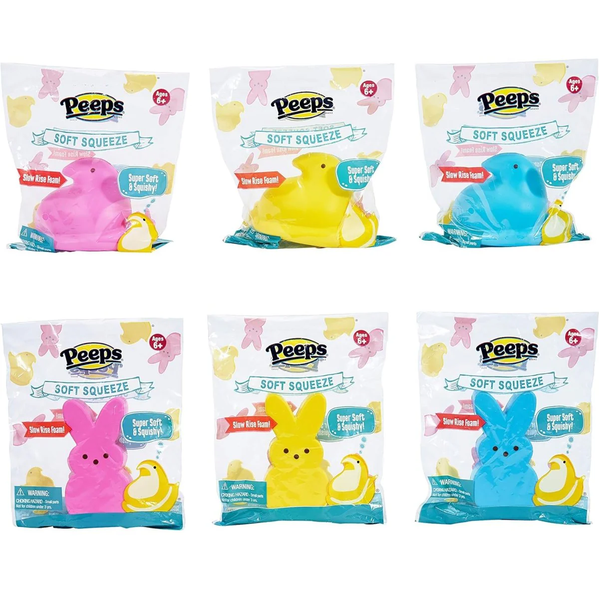 Peeps Easter Toy Soft Squeeze, Assortment, 1 Count