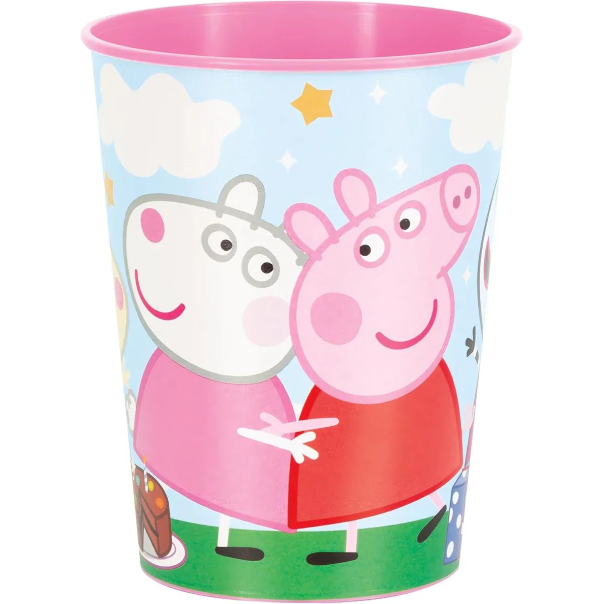 Peppa Pig Birthday Pink Party Favour Cup, 16 Oz, 1 Count