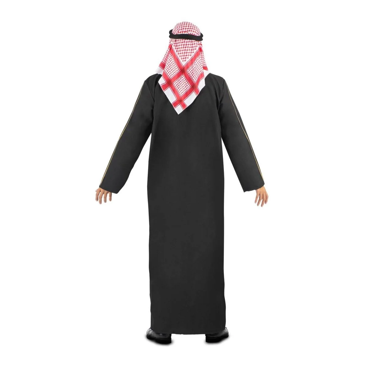 Petro Dollar Prince Costume for Adults, Black Tunic - Image 3