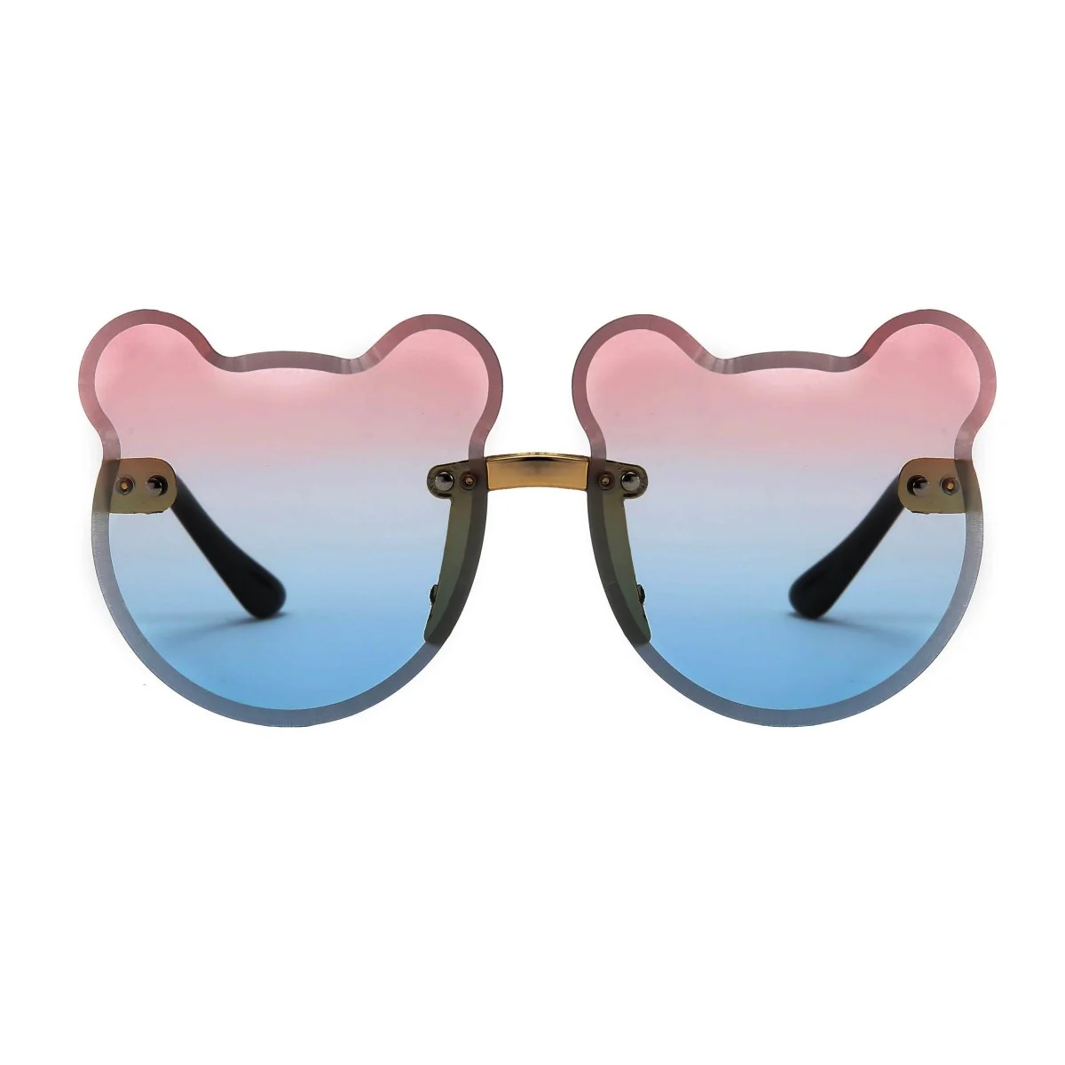 Pink and Blue Bear Glasses for Kids - Image 2