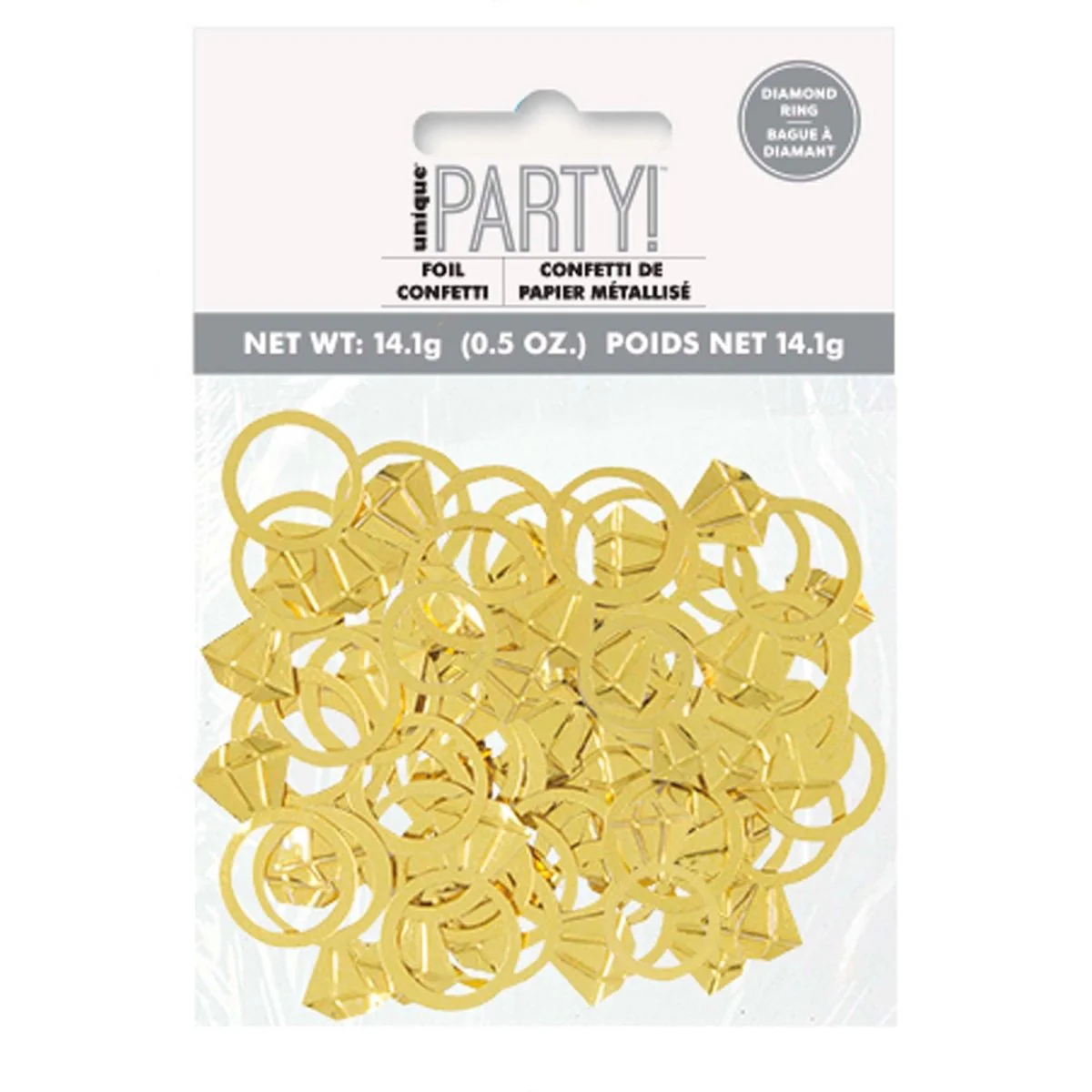 Pink Blooms Wedding Small Gold Table Scatters, 0.5 Oz, 1 Count - Image 2