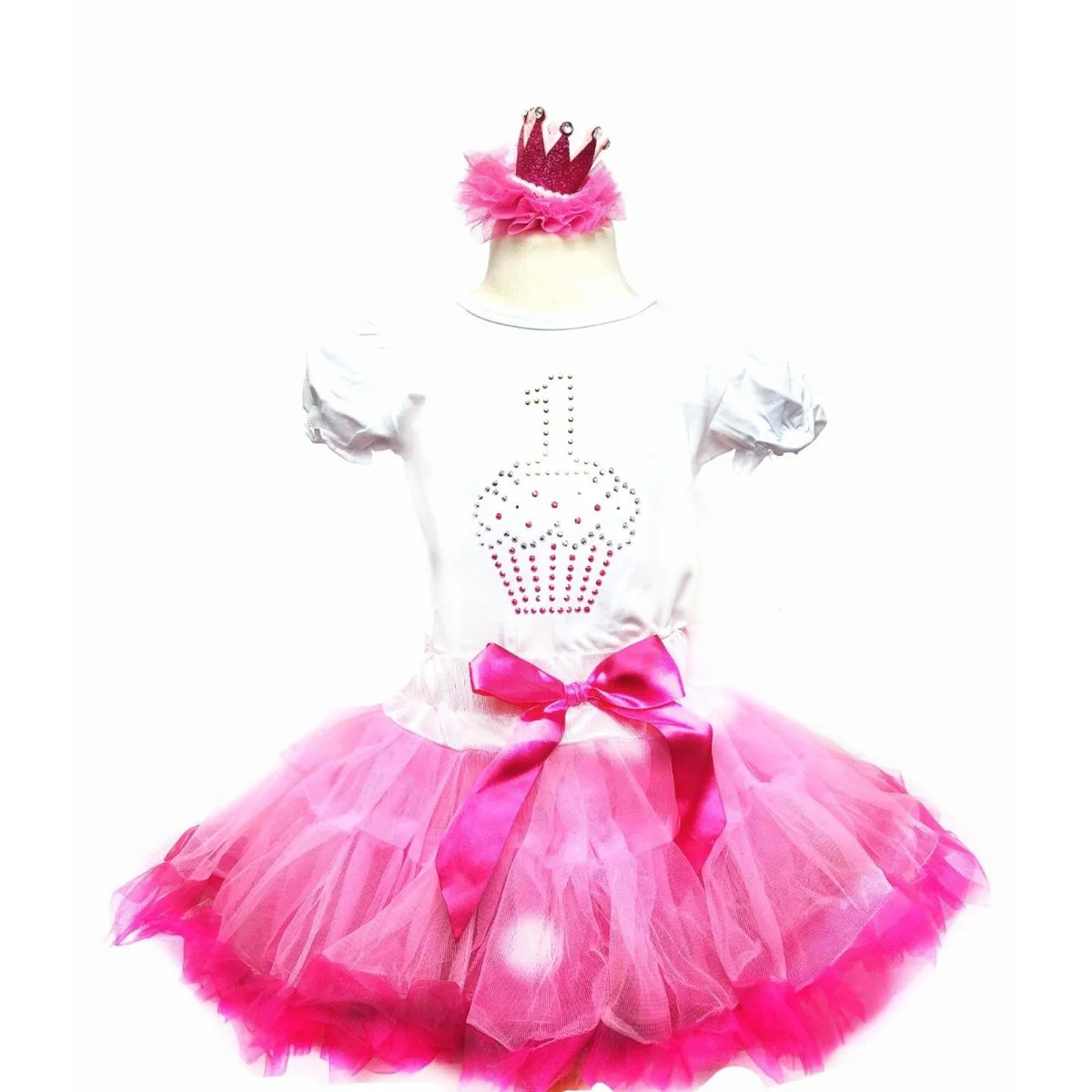 Pink Cupcake Costume Kit for Babies