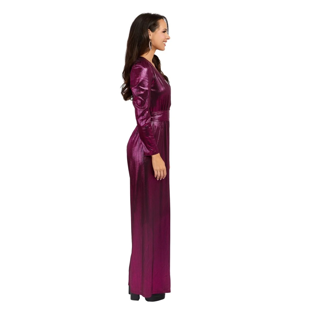 Pink Disco Queen Jumpsuit for Adults - Image 3