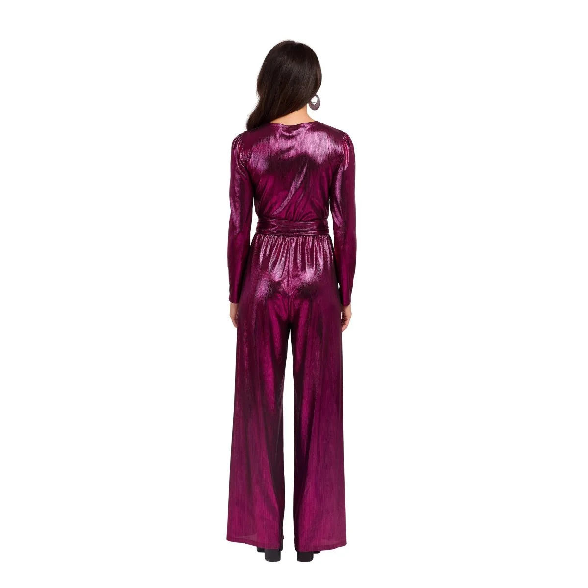 Pink Disco Queen Jumpsuit for Adults - Image 4