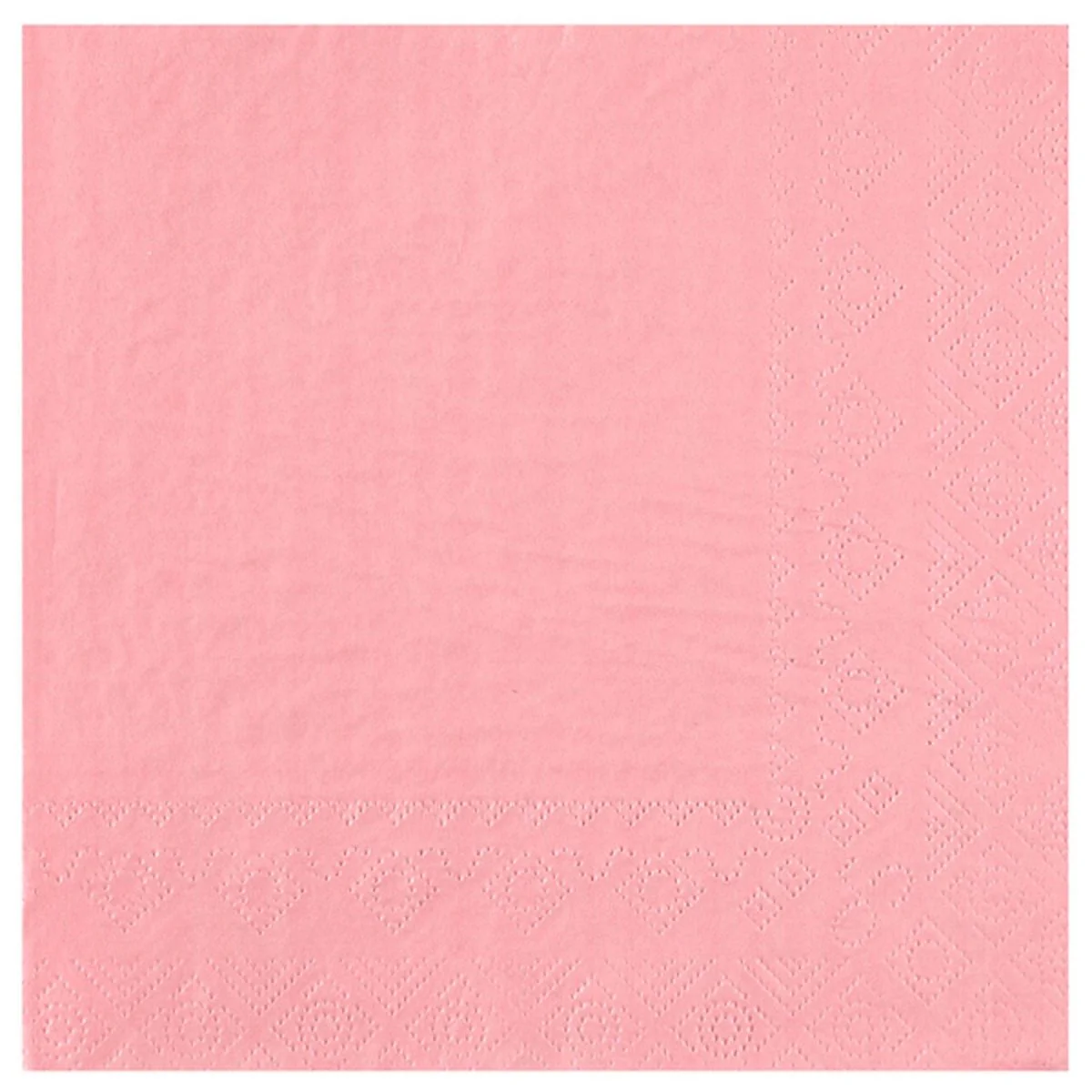 Pink Large Compostable Lunch Paper Party Napkins, 25 Count