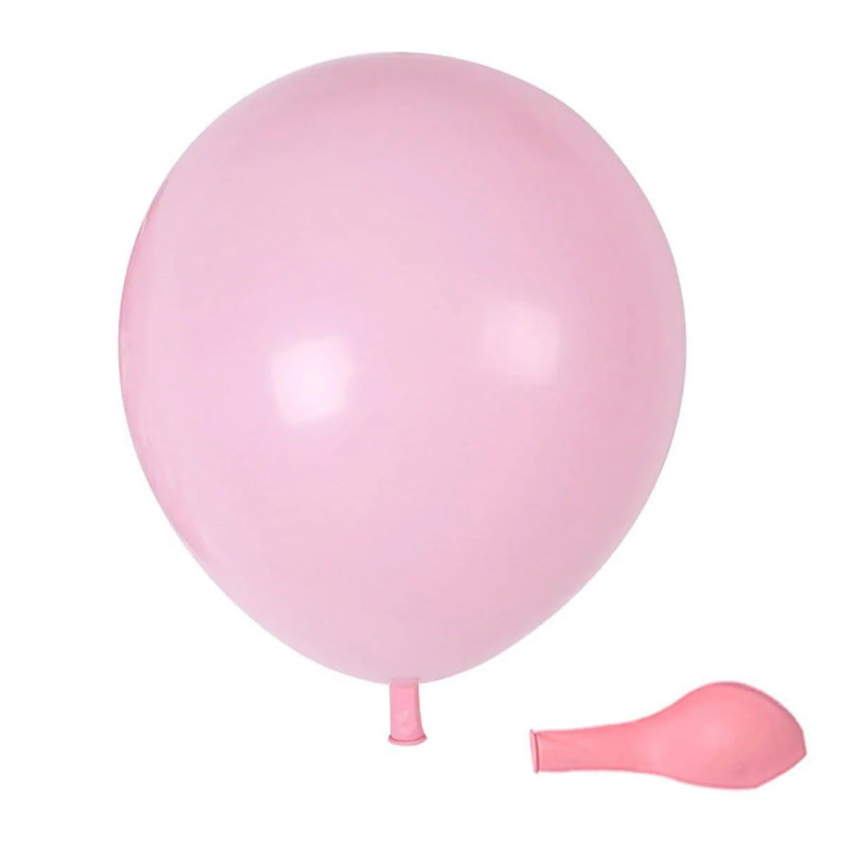 Pink Latex Balloon 12 Inches, Macaroon Collection, 72 Count - Image 2