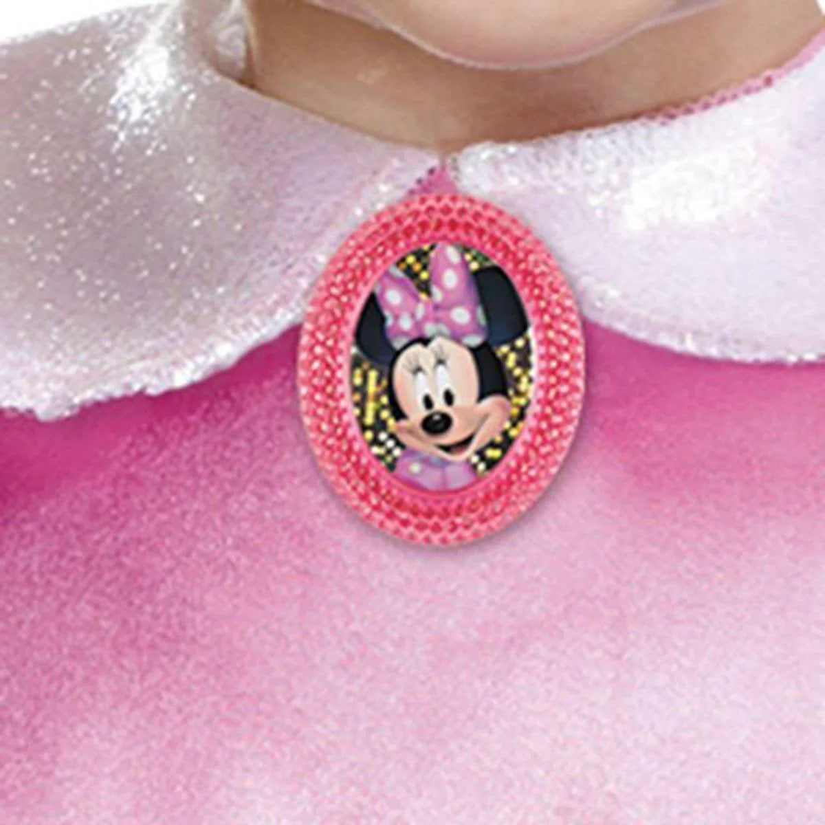 Pink Minnie Classic Costume for Toddlers, Pink and White Dress with Headband - Image 3