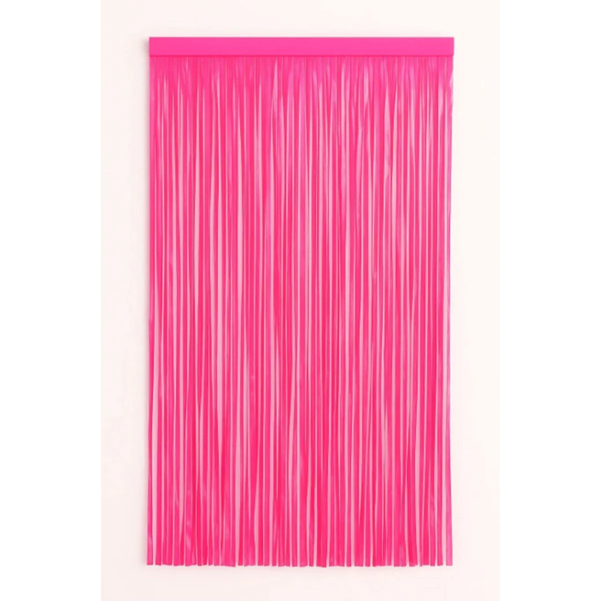 Pink, Neon Collection, Foil Fringe Curtain