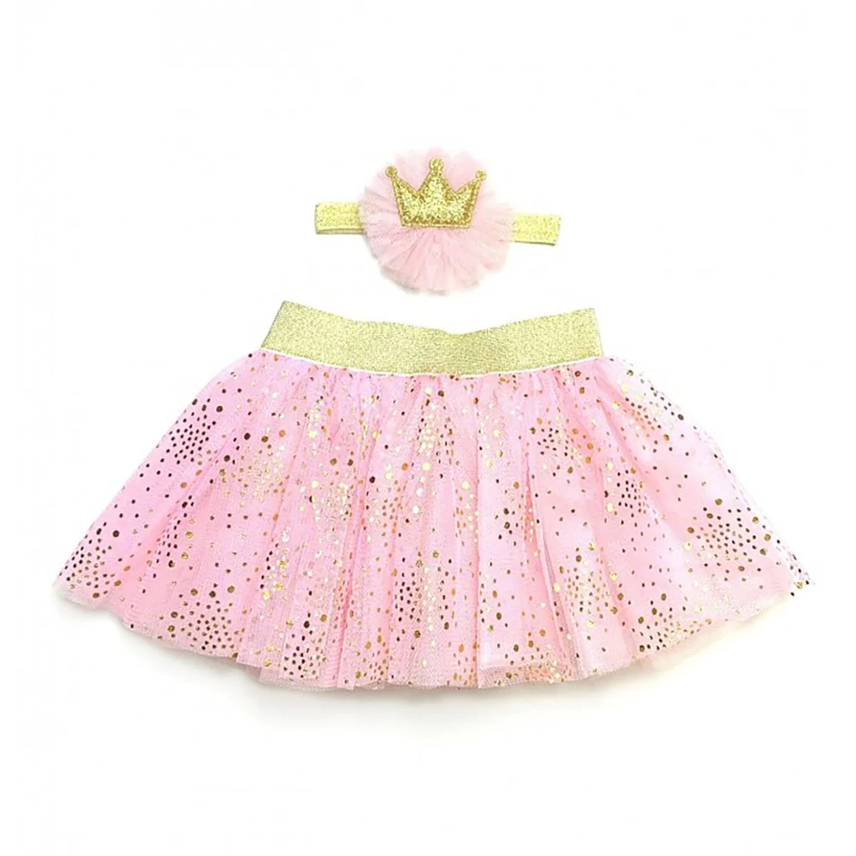 Pink Princess Costume Kit for Babies and Toddlers, Pink Tutu