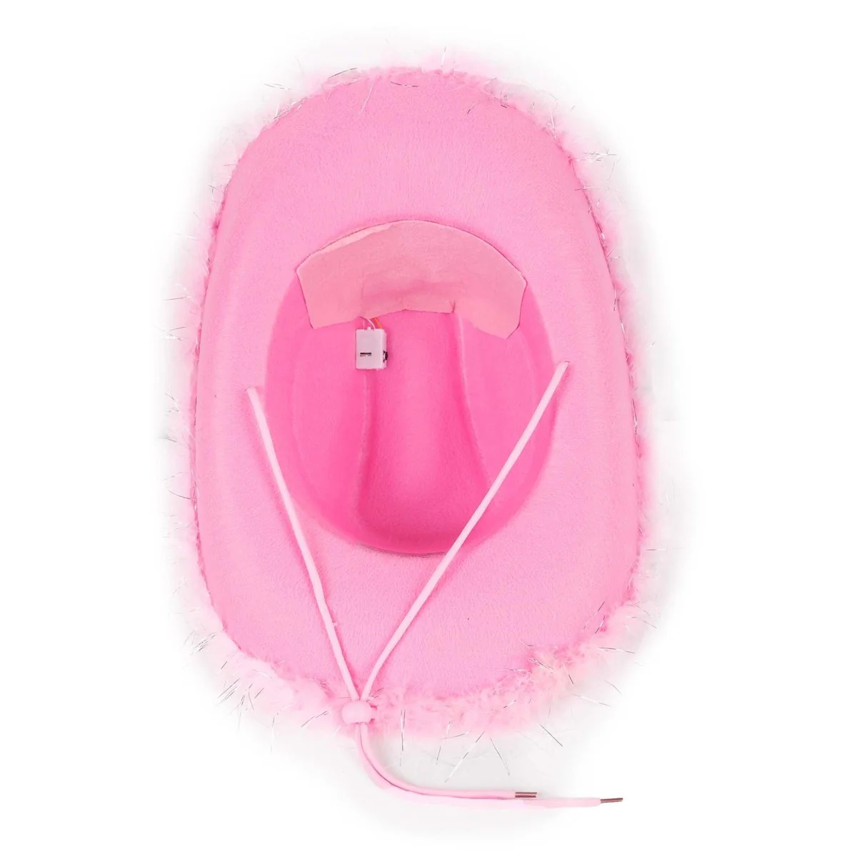 Pink Princess Cowgirl Hat for Adults - Image 4