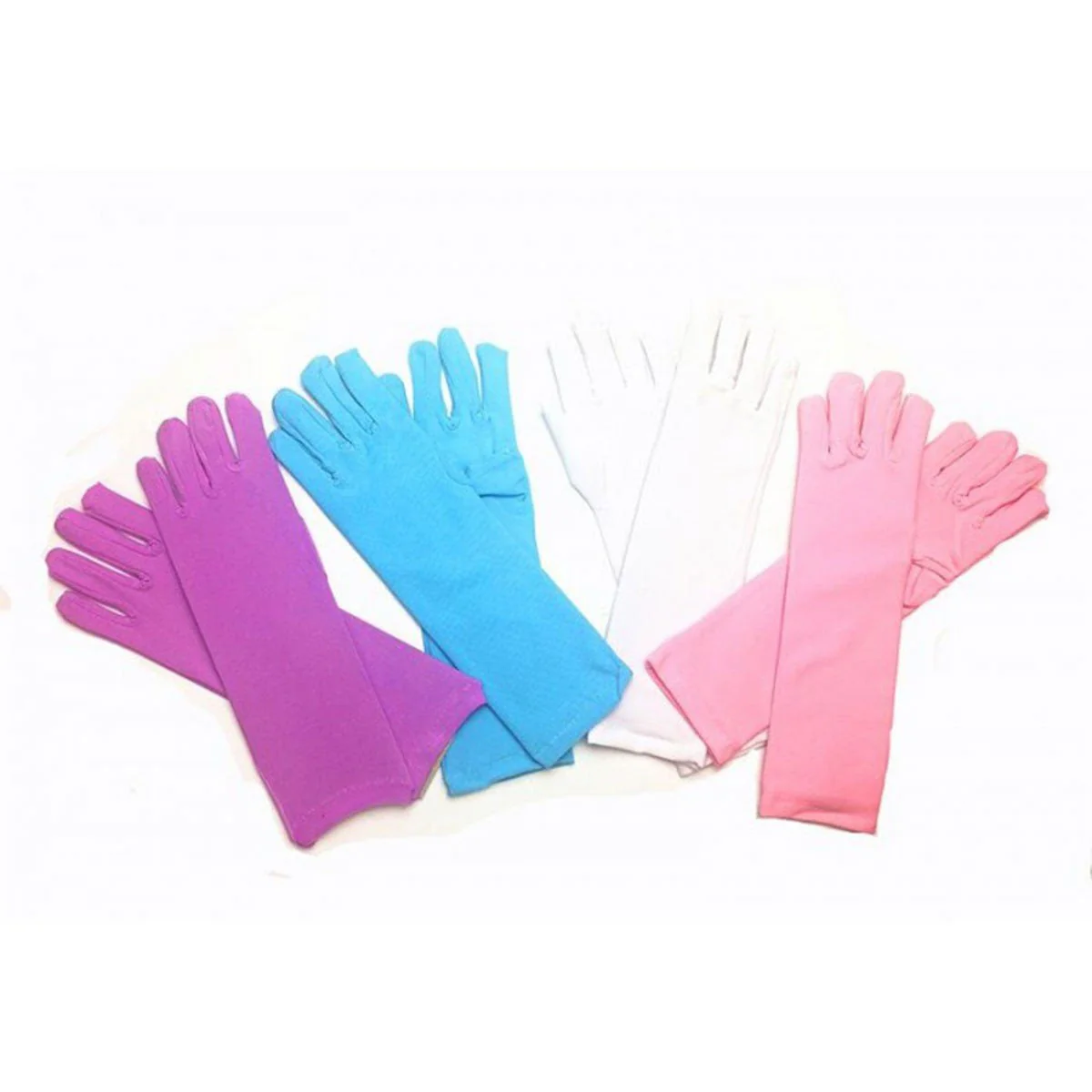 Pink Princess Gloves for Kids