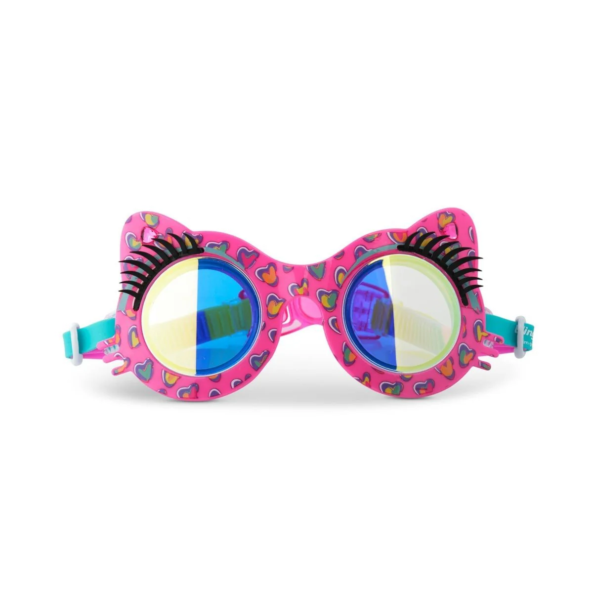 Pink Puurty Paws Swim Goggles for Kids