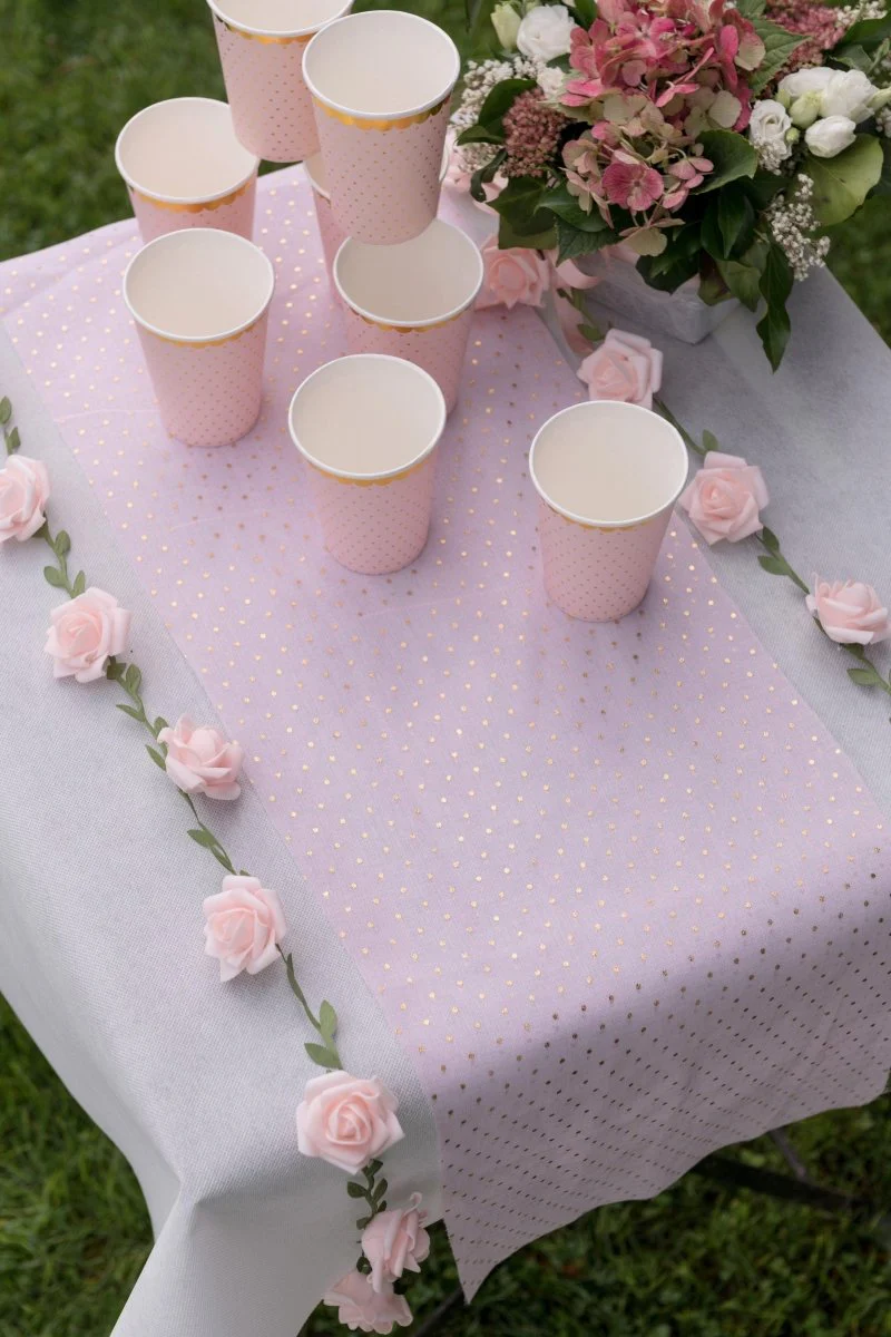Pink Rose Garland - Image 3
